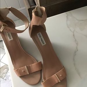 Steve Madden Nude Wedge Heel